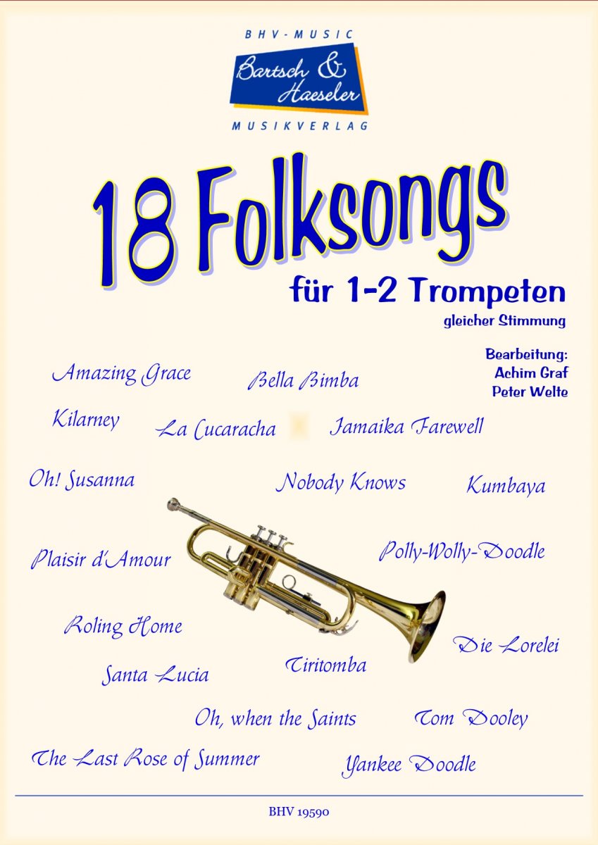 18 Folksongs fr 2 Trompeten - hier klicken