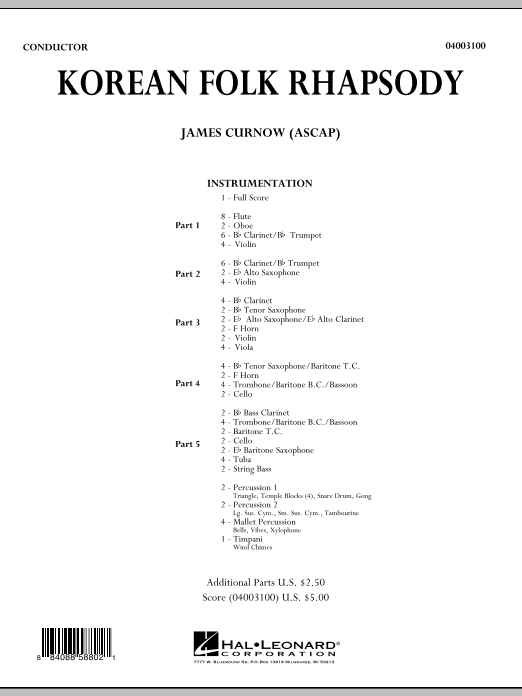 Korean Folk Rhapsody - hier klicken