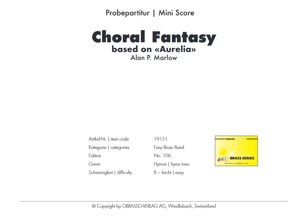 Choral Fantasy (based on 'Aurelia') - hier klicken