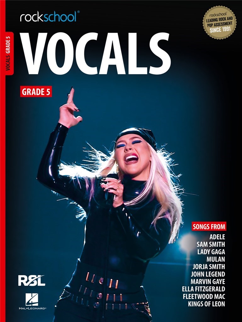 Rockschool Vocals Grad 5 (Prfungsliteratur 2021) - hier klicken