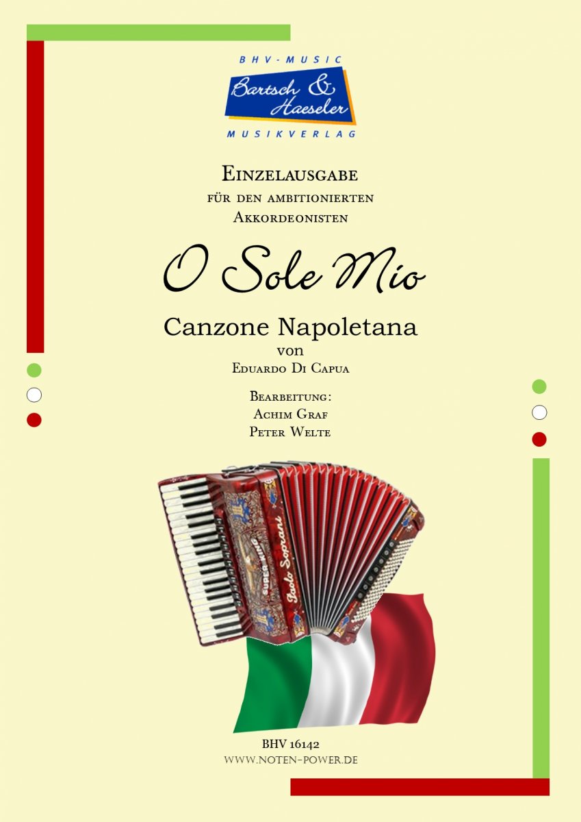 O Sole Mio  (Canzone Napoletana) - hier klicken