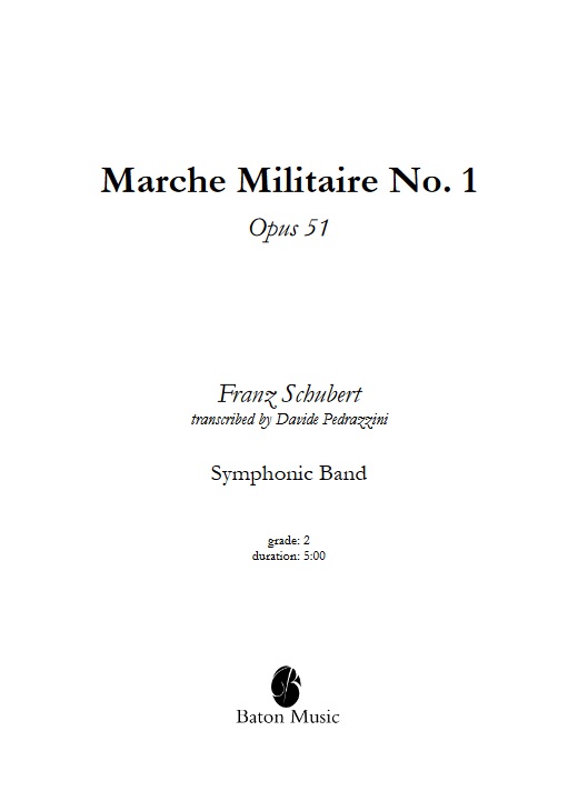 Marche Militaire #1 - hier klicken