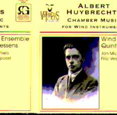 Albert Huybrchts Chamber Music for Wind Instruments - hier klicken Albert Huybrchts Chamber Music for Wind Instruments - hier klicken
