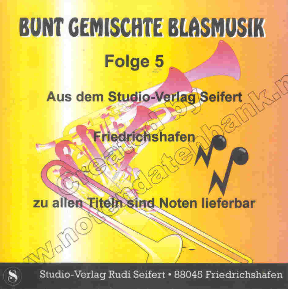 Bunt gemischte Blasmusik #5 - hier klicken