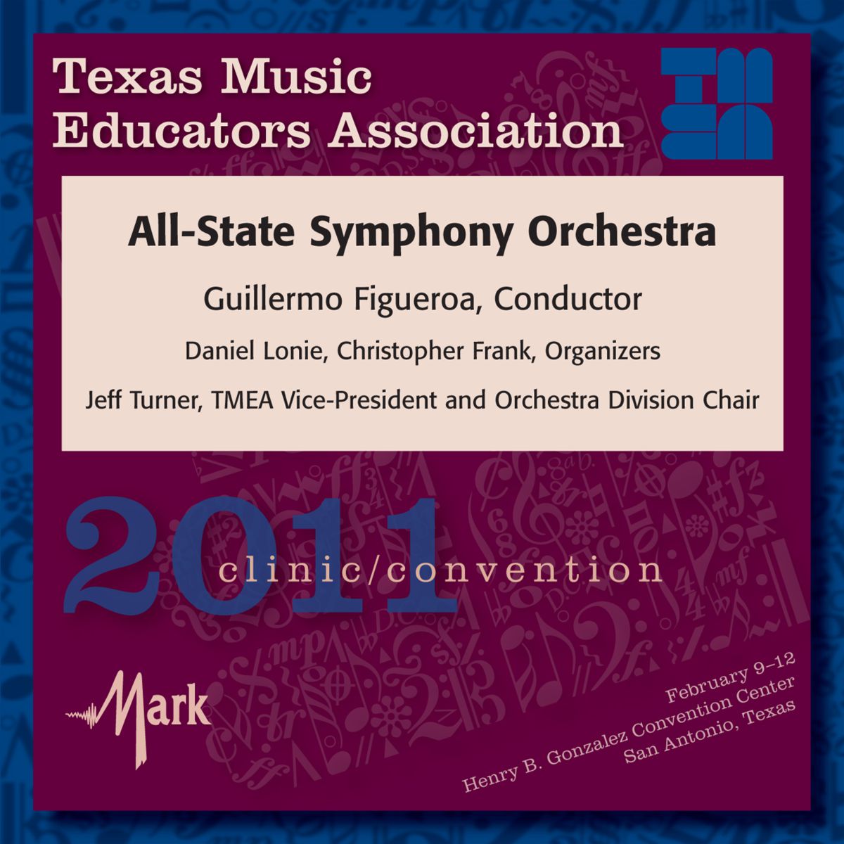 2011 Texas Music Educators Association: All-State Symphony Orchestra - hier klicken
