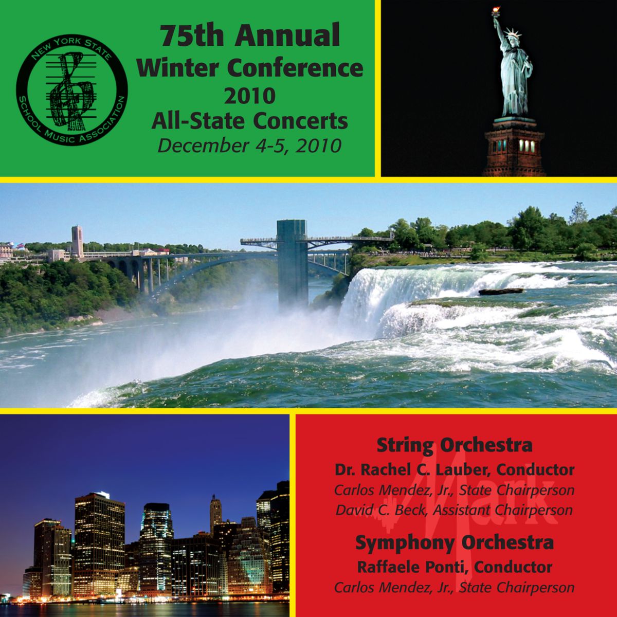 2010 New York State School Music Association: All-State String Orchestra & All-State Symphony Orchestra - hier klicken