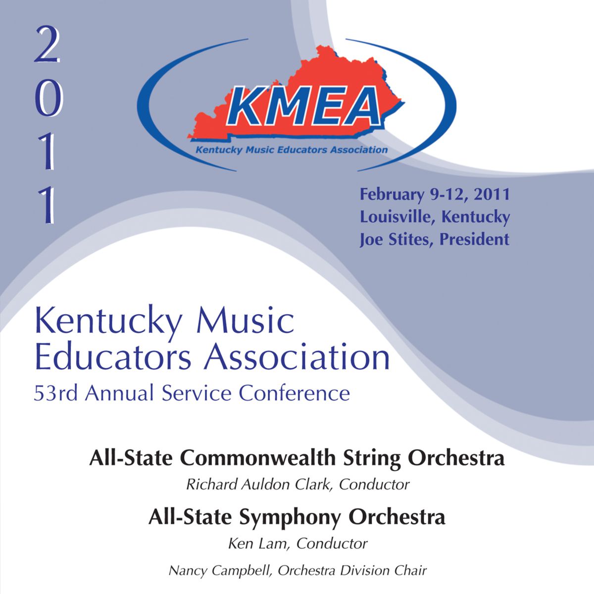 2011 Kentucky Music Educators Association: All-State Commonwealth String Orchestra and All-State Symphony Orchestra - hier klicken