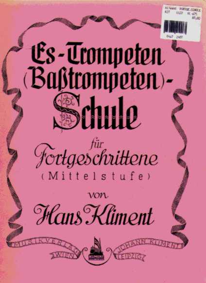 Schule fr Fortgeschrittene Trompete B-C / Flgelhorn, Kornett, Bassflgelhorn, Tenorhorn, Althorn - hier klicken