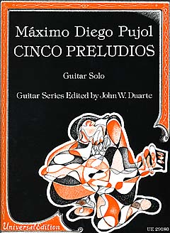 Cinco Preludios for Guitar Solo - hier klicken Cinco Preludios for Guitar Solo - hier klicken
