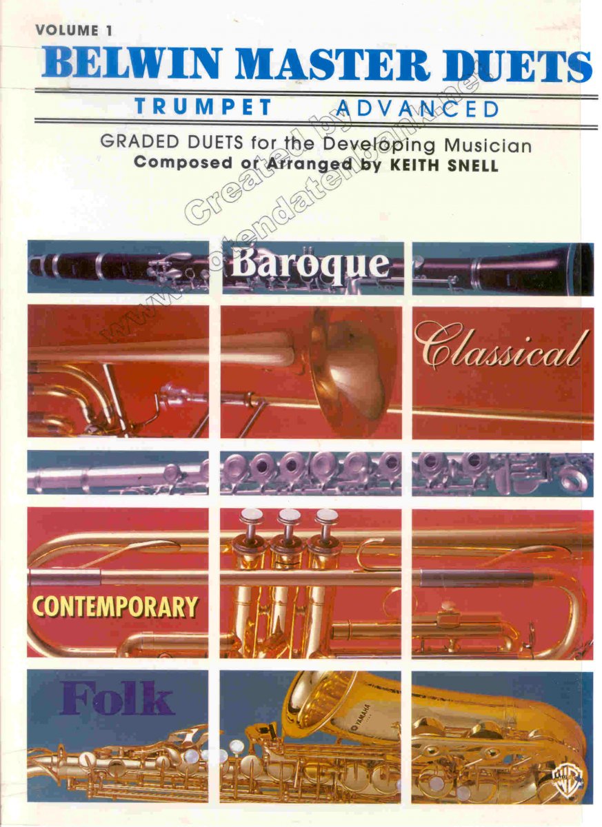 Advanced Master Dutes for Trumpet #1 - hier klicken