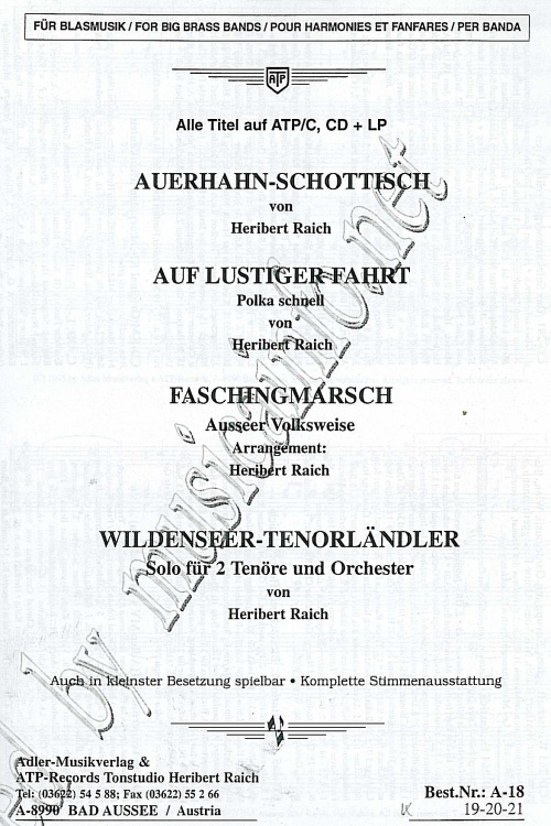 Auerhahn-Schottisch - hier klicken