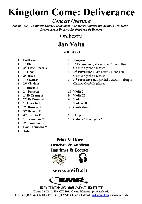 Kingdom Come: Deliverance (Concert Overture) - hier klicken