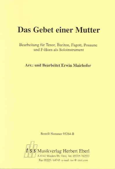 Gebet einer Mutter, Das - hier klicken