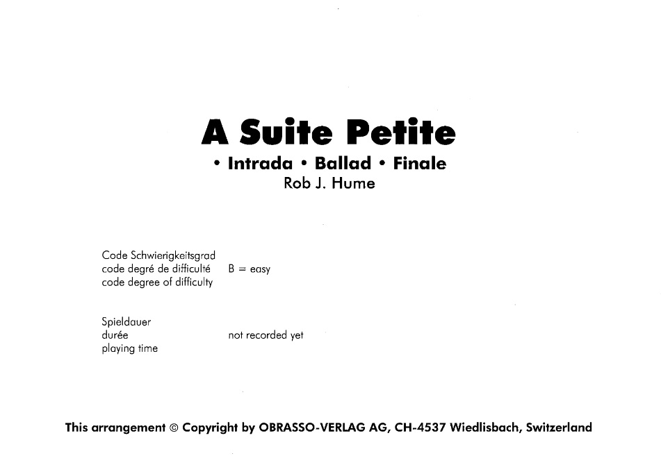 A Suite Petite - hier klicken