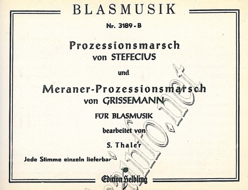 Meraner-Prozessionsmarsch - hier klicken Meraner-Prozessionsmarsch - hier klicken