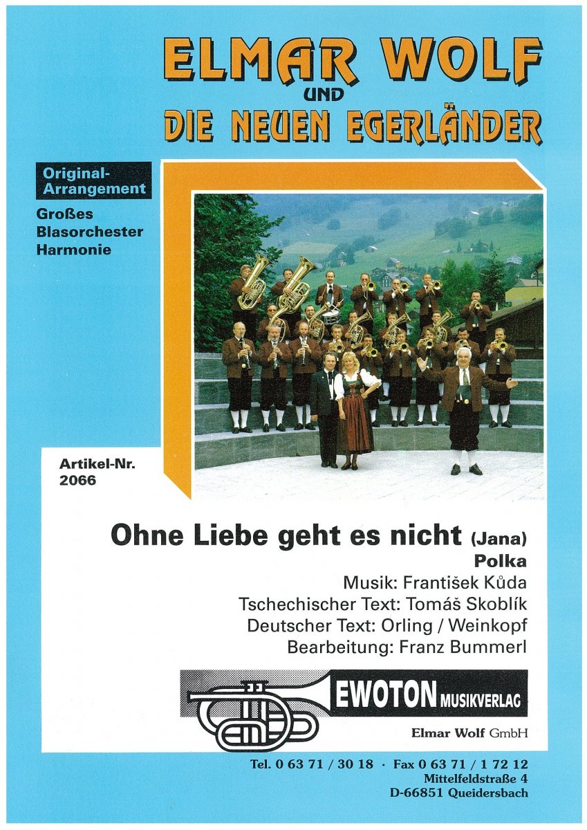 Ohne Liebe geht es nicht (Jana Polka) - hier klicken