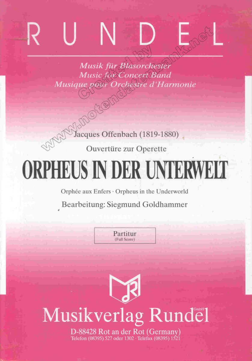 Orpheus in der Unterwelt (Orpheus in the Underworld / Orphée aux Enfers) - hier klicken
