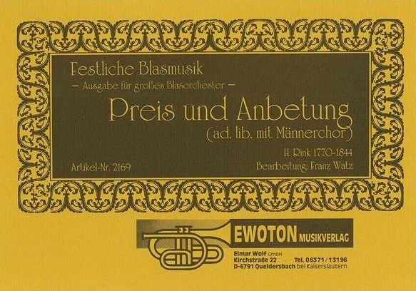 Preis und Anbetung - hier klicken