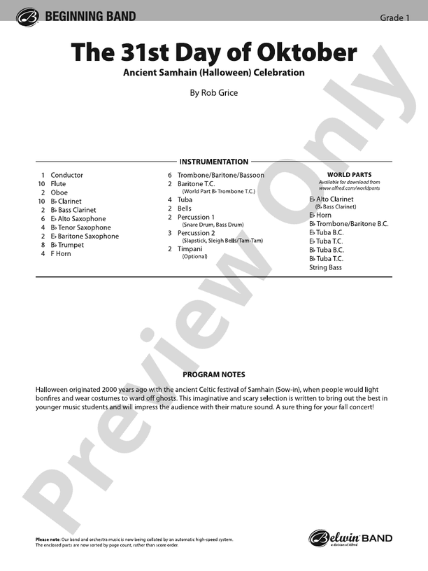 31st Day of Oktober, The (Ancient Samhain [Halloween] Celebration) - hier klicken