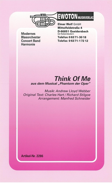 Think of me - hier klicken Think of me - hier klicken