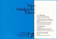4 Fr�nkische T�nze (Vier) - hier klicken