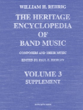 Heritage Encyclopedia of Band Music, The #3 (Supplement) - hier klicken