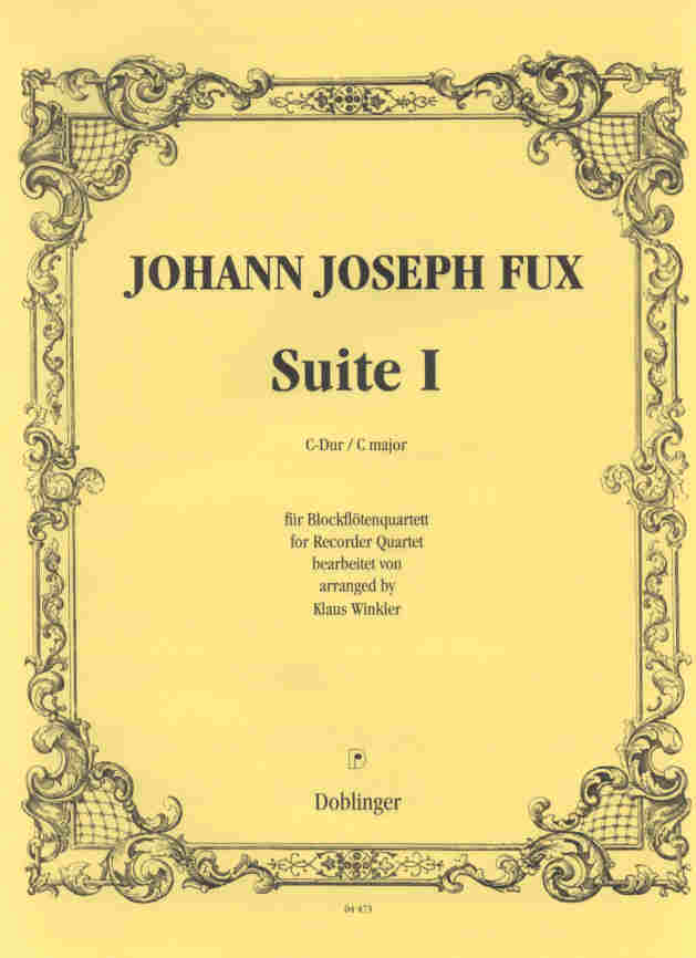 Suite C-Dur aus 'Concentus', f. Blfl.-Quartett - hier klicken