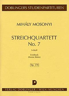 Streichquartett #7, h-Moll f. Str.quart. - hier klicken Streichquartett #7, h-Moll f. Str.quart. - hier klicken
