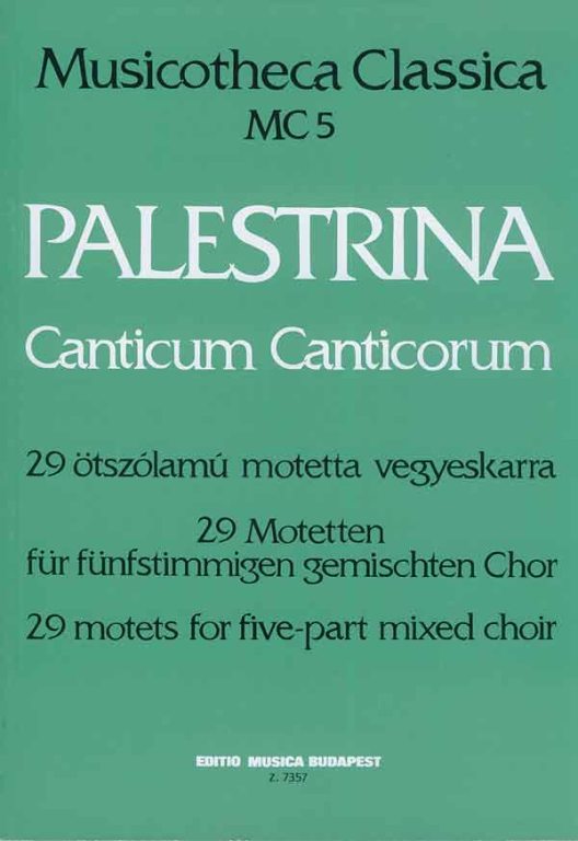 Canticum Canticorum (29 Motetten) - hier klicken