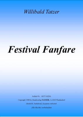 Festival Fanfare - hier klicken
