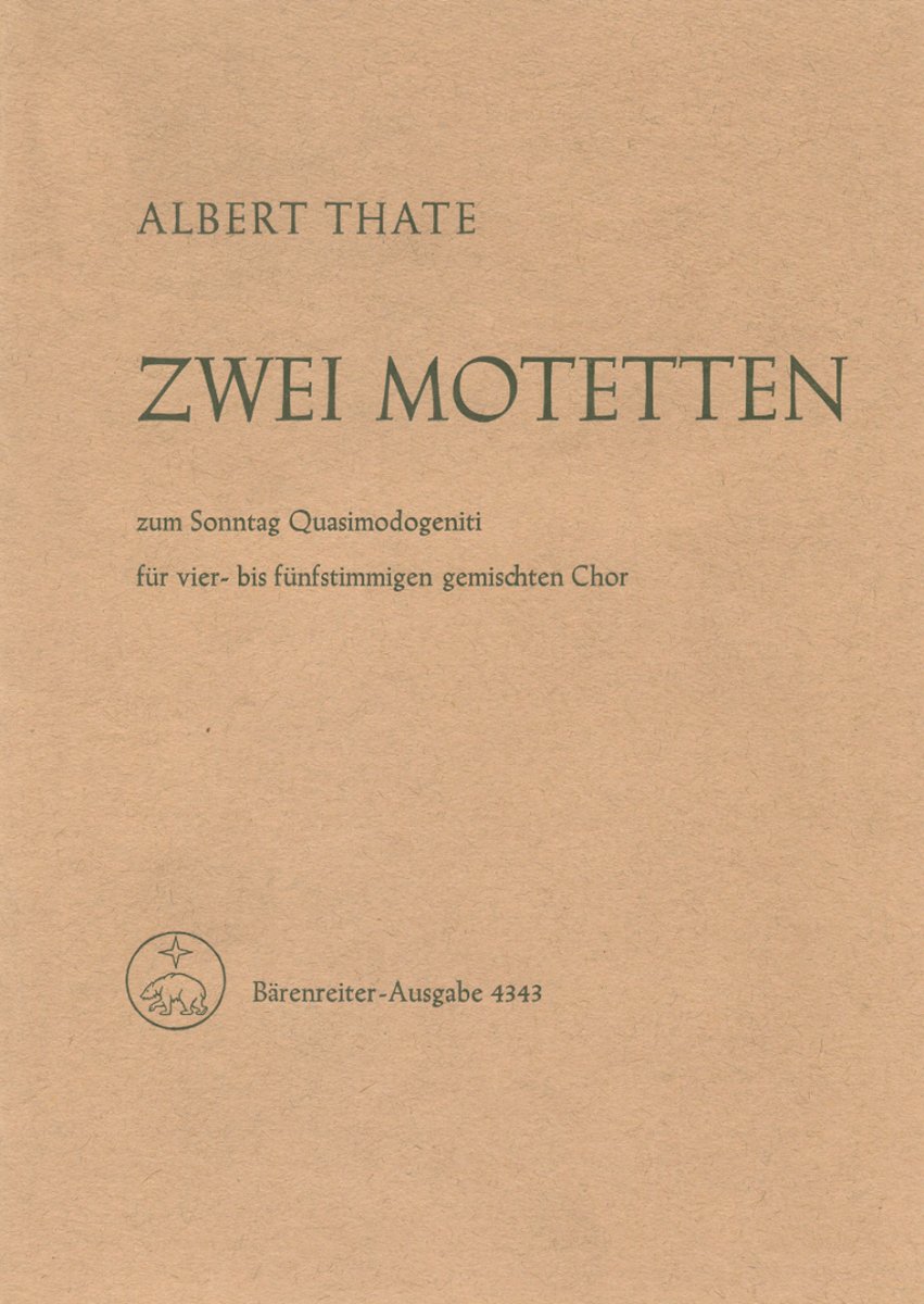 2 Motetten (Seid begierig / Gelobet sei Gott) - hier klicken