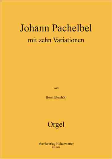 Johann Pachelbel Thema und Variationen f�r Orgel solo - hier klicken