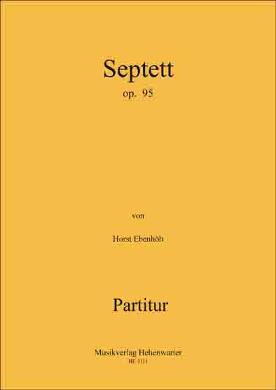 Septett für Flöte, Klarinette B, Streichtrio, Percussion, und Klavier - hier klicken