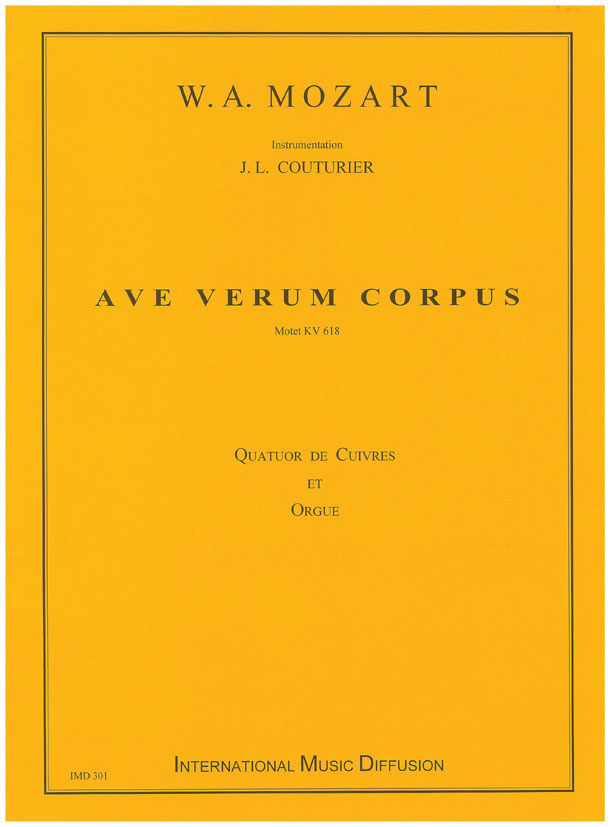 Ave verum corpus (motet) - hier klicken Ave verum corpus (motet) - hier klicken