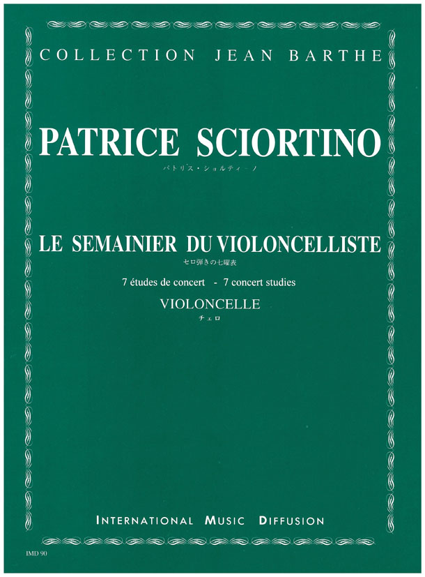 Le semainier du violoncelliste - hier klicken